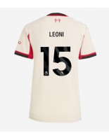 Liverpool Giovanni Leoni #15 Bortedrakt Dame 2025-26 Korte ermer